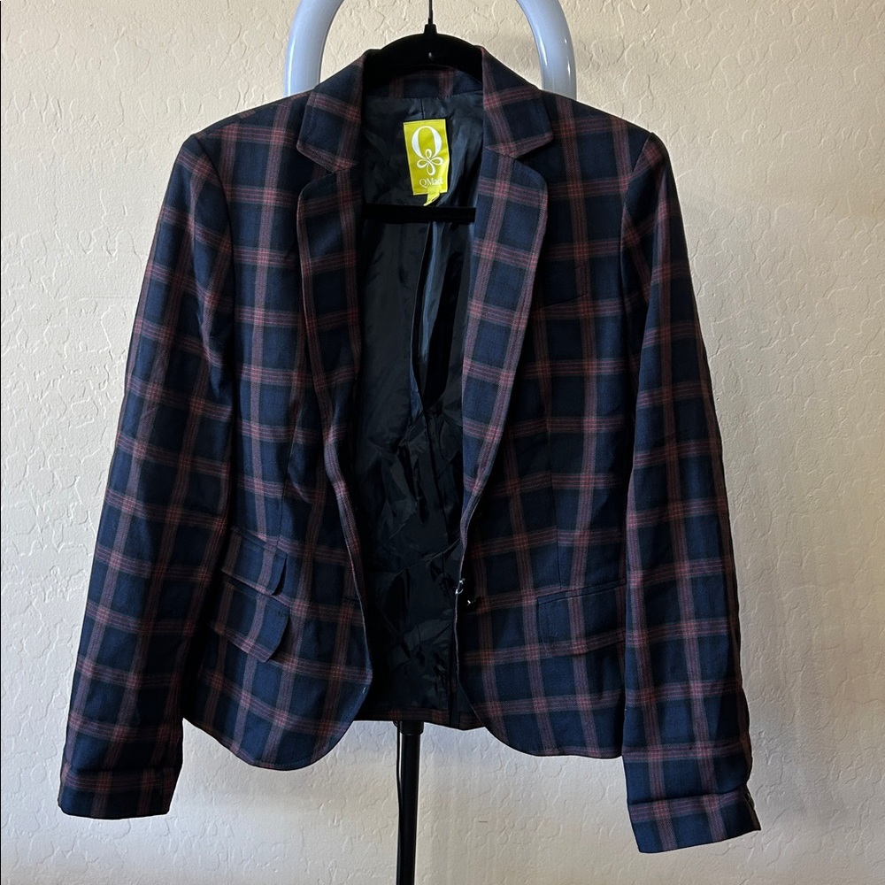 Plaid blazer